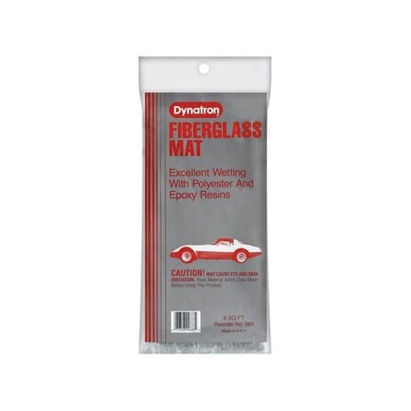 Dynatron Fiberglass Mat, 688, 8 sq ft 7000125088